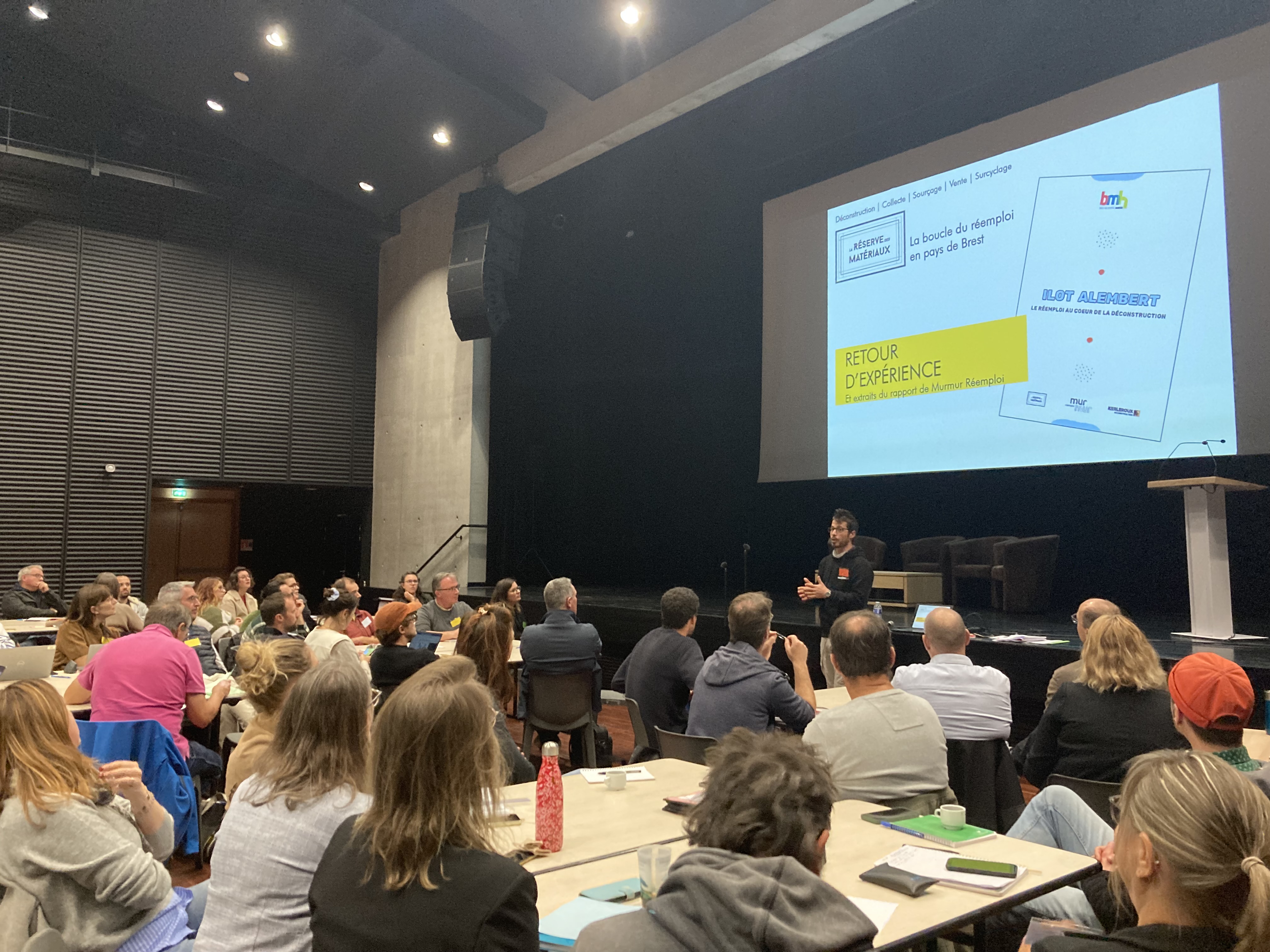 1er atelier sur le réemploi des matériaux du BTP dans le Pays de Brest