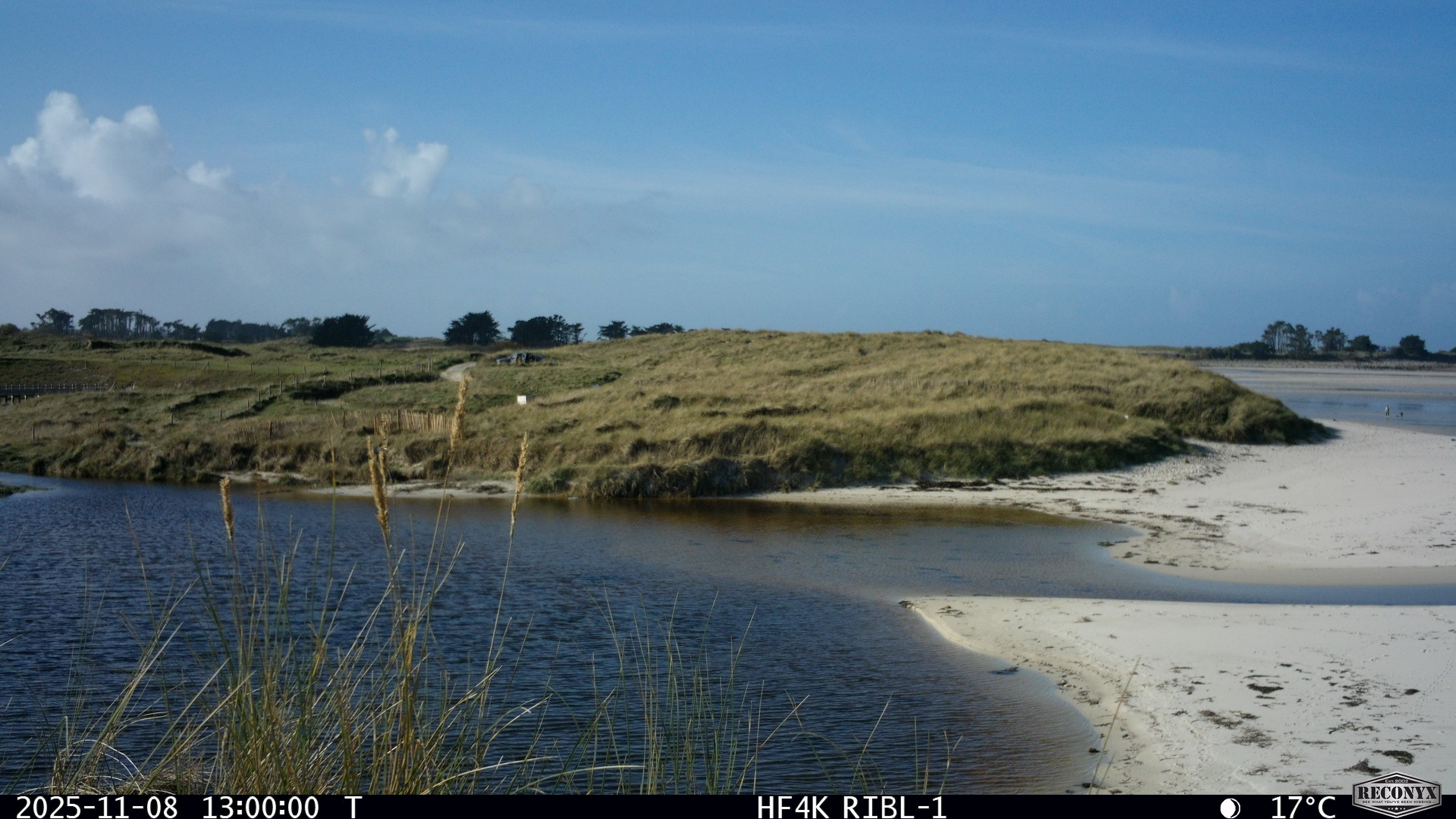 Le Ribl à Lampaul Ploudalmézeau à marée haute